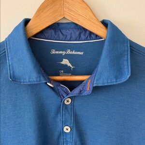 Tommy Bahama Ocean Blue Polo Shirt